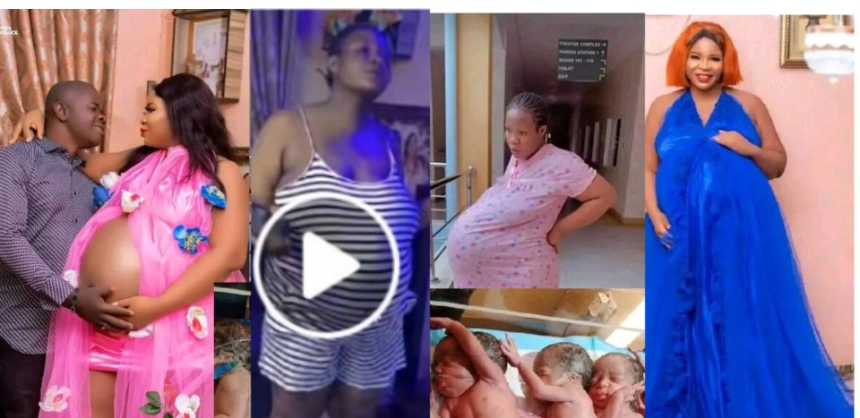 Congratulations Pours In As Nigerian Woman Welcome Quintuplets 5